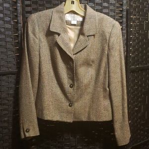 Lightweight vintage silk blazer
